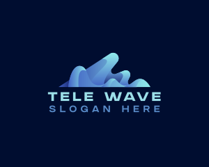 Wave Multimedia Digital logo design