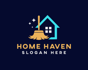 Residential Broom Cleaning logo