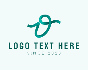 Fashion - Fashion Ribbon Letter O logo design