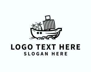 Ship Sailing Boat logo