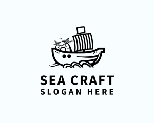 Ship Sailing Boat logo