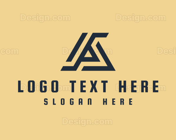 Modern Tech Letter A Logo