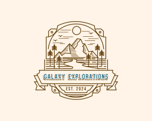 Mountain Travel Adventure logo design