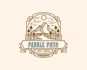 Mountain Travel Adventure logo design