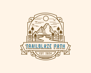 Mountain Travel Adventure logo design