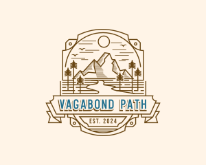 Mountain Travel Adventure logo design