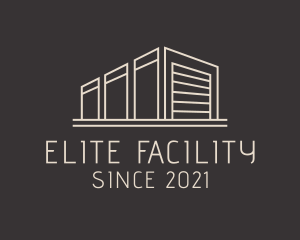 Container Delivery Facility  logo design