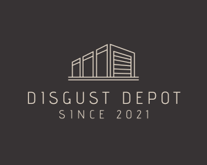 Container Storage Facility  logo design