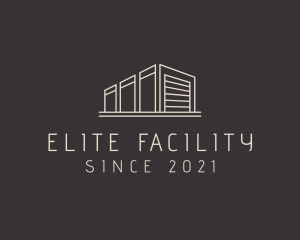 Container Storage Facility  logo design