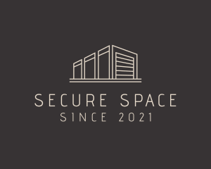 Container Storage Facility  logo design