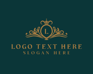 Luxury Floral Boutique Logo