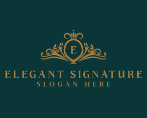 Luxury Floral Boutique logo design