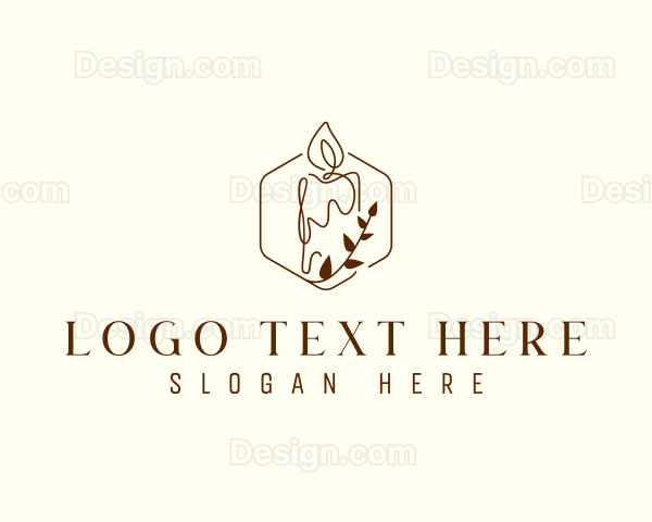 Fragrance Candle Decoration Logo