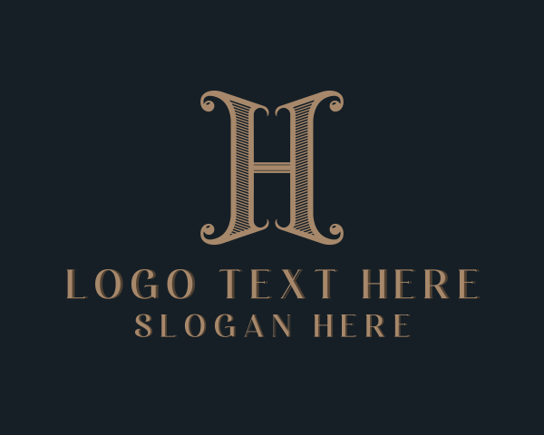 Antique logo example 2