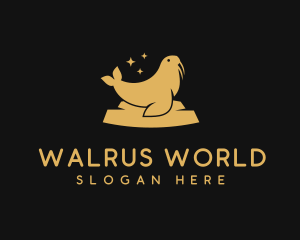 Walrus Aquatic Waterpark  logo design