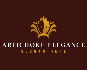 Elegant Decorative Crest  logo design