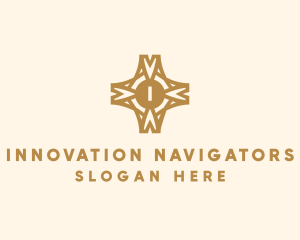 Navigation Adventure Compass logo design