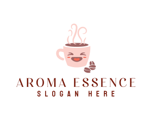 Cute Coffee Cup logo design