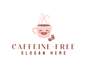 Cute Coffee Cup logo design