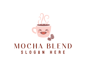 Cute Coffee Cup logo