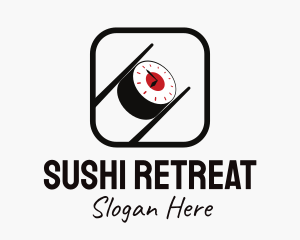 Japanese Sushi Time logo design