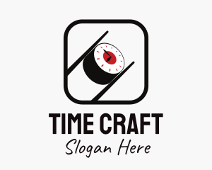 Japanese Sushi Time logo design