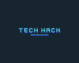 Blue Software Wordmark  logo design