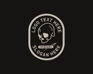 Retro Skull Thread Apparel logo