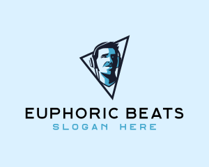 Male DJ Headphones logo