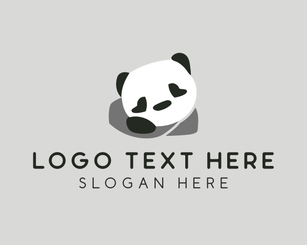 Wildlife Panda Bear logo