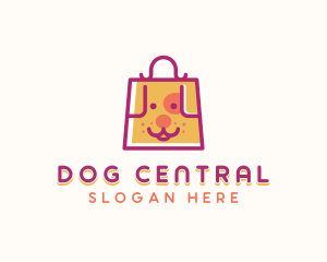 Dog Pet E-Commerce logo design