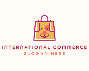 Dog Pet E-Commerce logo design