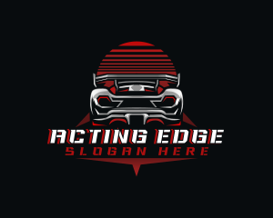 Sports Car Racing logo design