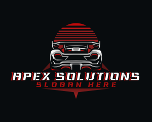 Sports Car Racing logo design