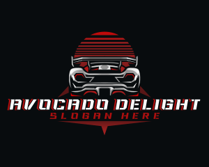 Sports Car Racing logo design