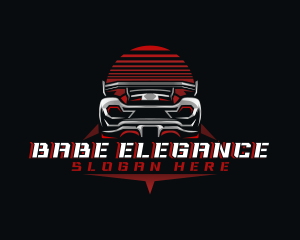 Sports Car Racing logo design