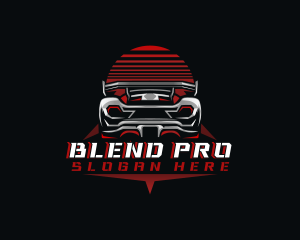 Sports Car Racing logo design