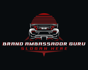 Sports Car Racing logo design