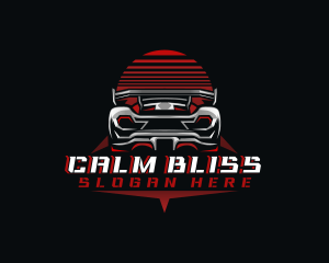 Sports Car Racing logo design