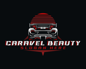 Sports Car Racing logo design