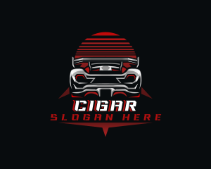 Sports Car Racing logo design