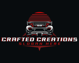 Sports Car Racing logo design