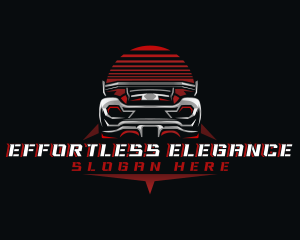 Sports Car Racing logo design