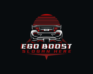 Sports Car Racing logo design