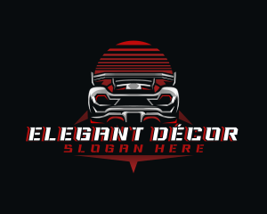 Sports Car Racing logo design