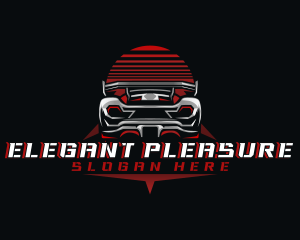 Sports Car Racing logo design