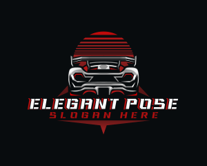 Sports Car Racing logo design