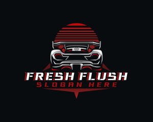 Sports Car Racing logo design