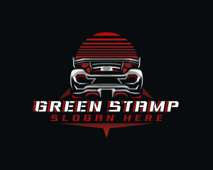 Sports Car Racing logo design