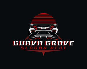 Sports Car Racing logo design